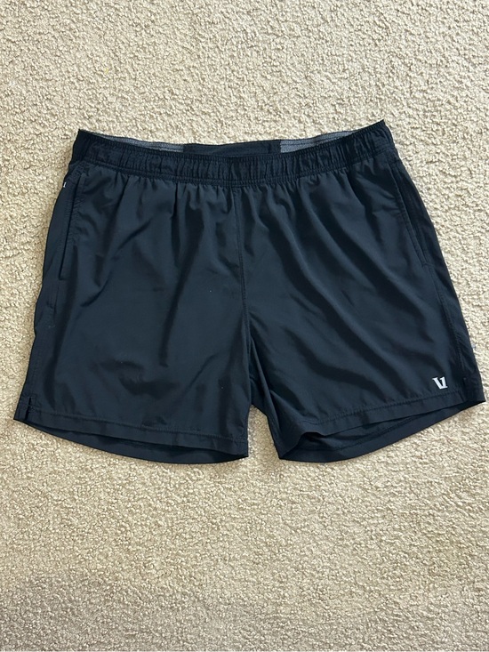 Vuori Other - Vuori Rush Mens XXL Athletic Lined Shorts Black 5.5" Inseam V358 Performance